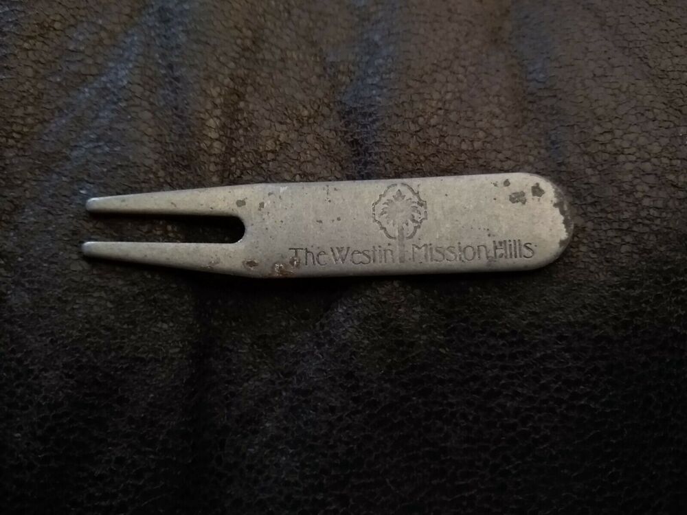 Vintage The Westin Mission Hills Golf Course Metal Divot Repair Tool
